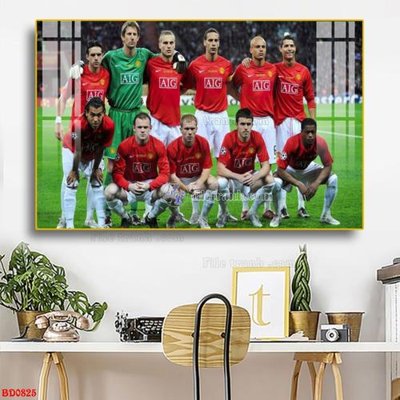 Mua file gốc File tranh treo bóng đá BD825 (chất lượng) tại Filetranh.com