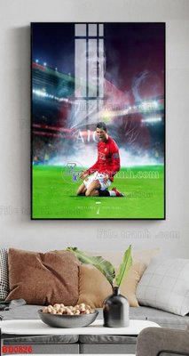 File gốc File tranh treo bóng đá BD826 (in tráng gương) nghệ thuật