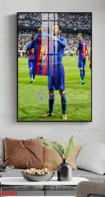 Tải file File tranh treo bóng đá BD831 (gốc) chủ đề hoa sen