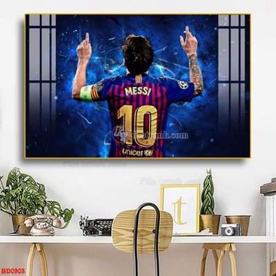 Tệp tin gốc File tranh treo bóng đá BD903 (dùng cho in) File tranh treo bóng đá BD903