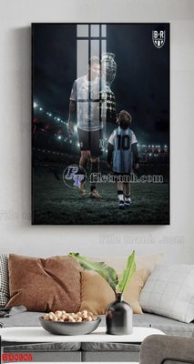 File gốc File tranh treo bóng đá BD905 (thiết kế) cho in ấn