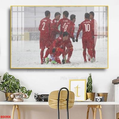 File tranh File tranh treo bóng đá BD906 (gốc) in film