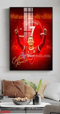 Tải file File tranh treo bóng đá BD930 (ảnh gốc) in tranh kính