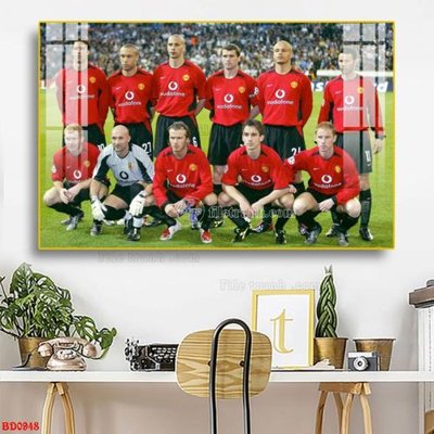 File in lụa File tranh treo bóng đá BD948 (chất lượng cao) File tranh treo bóng đá BD948