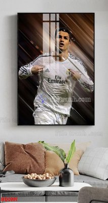 File gốc File tranh treo bóng đá BD997 (phong cách) tối giản