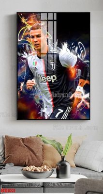 File in lụa File tranh treo bóng đá BD1001 (hoa văn) File tranh treo bóng đá BD1001