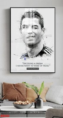 File gốc File tranh treo bóng đá BD1010 (PNG) trong suốt (transparent)