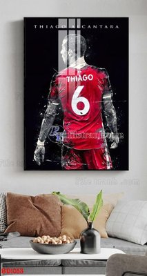 File tranh gốc PSD File tranh treo bóng đá BD1053 còn nguyên layer