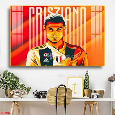 File gốc File tranh treo bóng đá BD1058 (PNG) trong suốt (transparent)