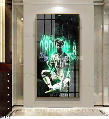 Download file gốc File tranh treo bóng đá BD106 (in lụa) nghệ thuật