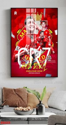 Download file gốc File tranh treo bóng đá BD1078 (độ nét cao)