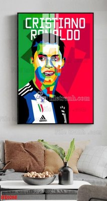 File in ấn File tranh treo bóng đá BD1086 (bản gốc) sắc nét