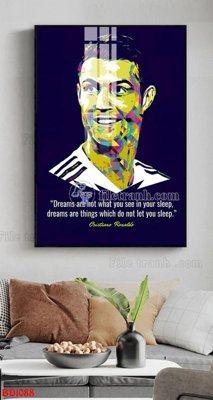 Tệp tin gốc File tranh treo bóng đá BD1088 (dùng cho in) File tranh treo bóng đá BD1088