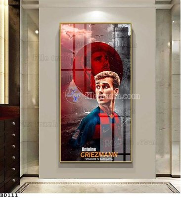 File gốc File tranh treo bóng đá BD110 (cho in ấn) độc quyền