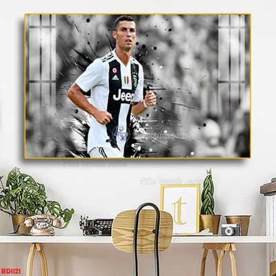 File tranh File tranh treo bóng đá BD1121 (ảnh gốc) sắc nét hoàn hảo