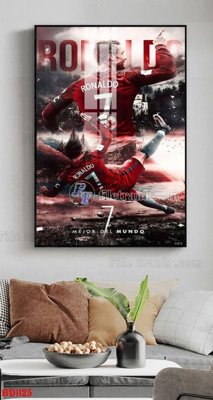 Chi tiết file gốc File tranh treo bóng đá BD1125 (cho in tráng gương)