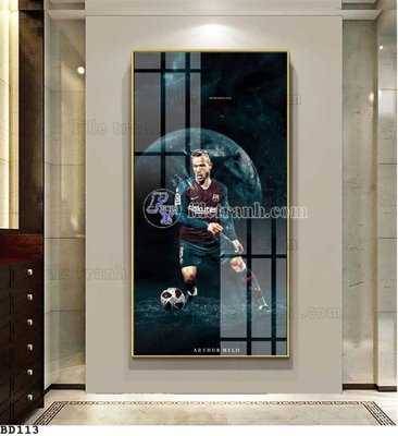 Tải file gốc File tranh treo bóng đá BD112 (bản PSD) còn layer