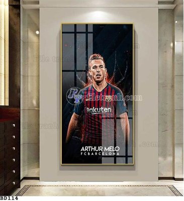 File tranh File tranh treo bóng đá BD113 (ảnh gốc) độc quyền