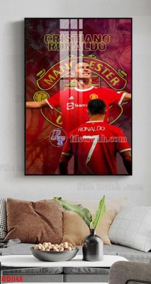 File tranh in trần File tranh treo bóng đá BD1148 (ảnh gốc siêu nét)