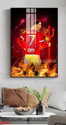 File PSD File tranh treo bóng đá BD1149 (gốc) cho designer