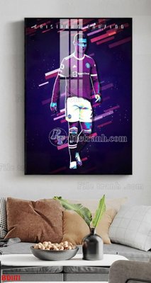 File PSD File tranh treo bóng đá BD1171 (bản gốc) dễ dàng edit