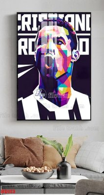 File gốc File tranh treo bóng đá BD1173 (cho in ấn) từ kho Filetranh