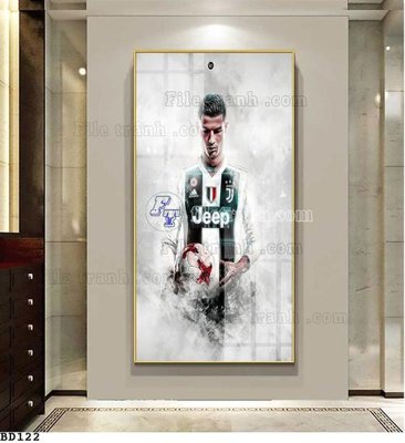 File PSD File tranh treo bóng đá BD121 (bản gốc) độ phân giải cao