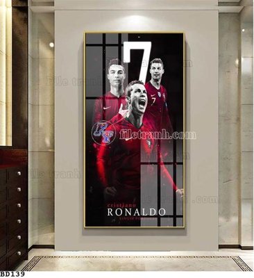 Download file ảnh gốc File tranh treo bóng đá BD138 để in ấn