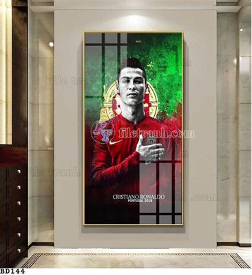 File PSD File tranh treo bóng đá BD143 (bản gốc) chất lượng nhất