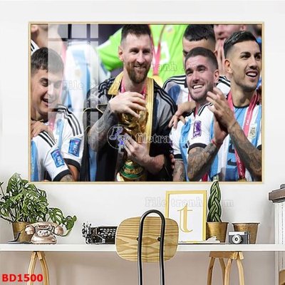 File gốc File tranh treo bóng đá BD1500 (PNG) nền trong suốt