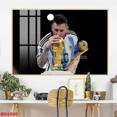 File gốc File tranh treo bóng đá BD1505 (thiết kế) độc quyền