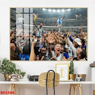 File gốc in ấn File tranh treo bóng đá BD1506 chuẩn màu CMYK