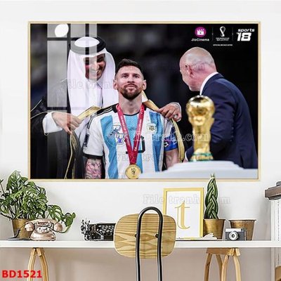 Tải file File tranh treo bóng đá BD1521 (ảnh gốc) in tranh kính