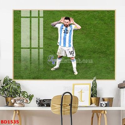 File gốc File tranh treo bóng đá BD1535 (ảnh rõ nét) để in