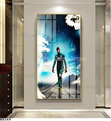 File ảnh File tranh treo bóng đá BD167 (gốc) in backdrop sự kiện