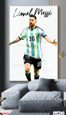 File in trần File tranh treo bóng đá BD2022 (bản gốc) hoa văn