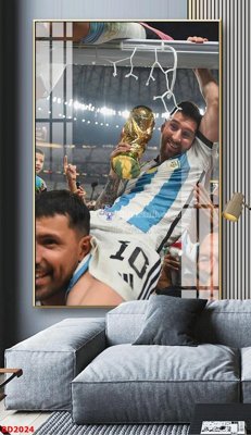 File gốc in ấn File tranh treo bóng đá BD2024 (sẵn sàng tải về)