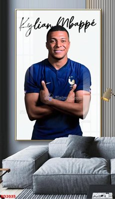 File gốc File tranh treo bóng đá BD2035 (thiết kế) độc quyền