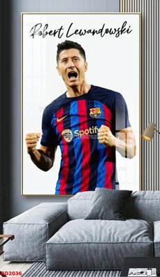 File tranh File tranh treo bóng đá BD2036 (gốc) in film