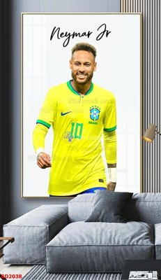 Download file gốc File tranh treo bóng đá BD2038 (in mica) trang trí