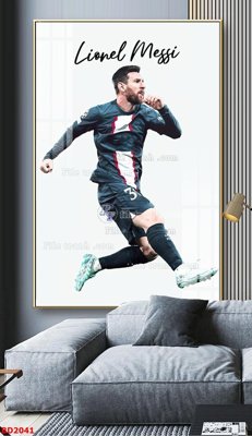 Tải file File tranh treo bóng đá BD2041 (gốc) chủ đề phong thủy