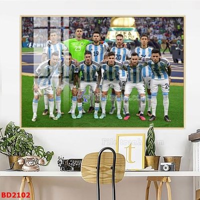 File gốc File tranh treo bóng đá BD2102 (in mica) làm bảng hiệu