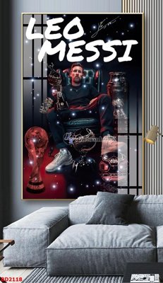 Tải file File tranh treo bóng đá BD2118 (gốc) làm tranh trang trí