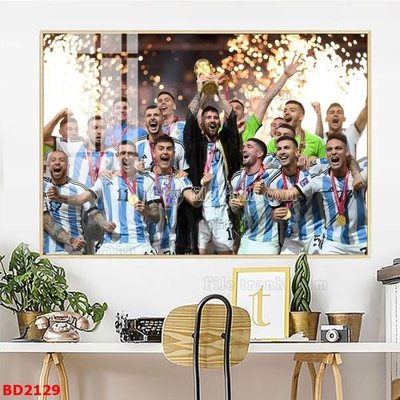 Chi tiết file tranh tráng gương File tranh treo bóng đá BD2129 (ảnh gốc)