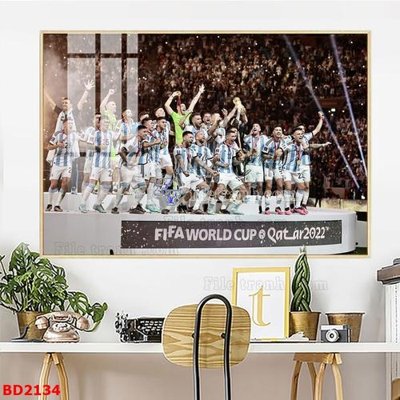 Download file ảnh gốc File tranh treo bóng đá BD2134 để in ấn