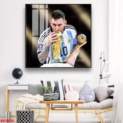 File PSD File tranh treo bóng đá BD2135 (gốc) cho designer