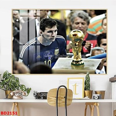 File gốc File tranh treo bóng đá BD2151 (chủ đề hiện đại) trang trí