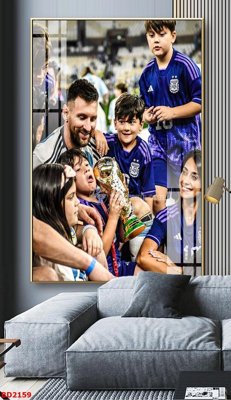 File gốc File tranh treo bóng đá BD2159 (in mica) làm bảng hiệu