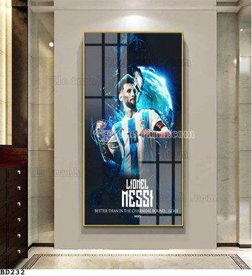 Download file gốc File tranh treo bóng đá BD231 (in mica) logo