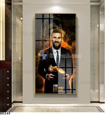 File tranh File tranh treo bóng đá BD247 (bản gốc) in canvas